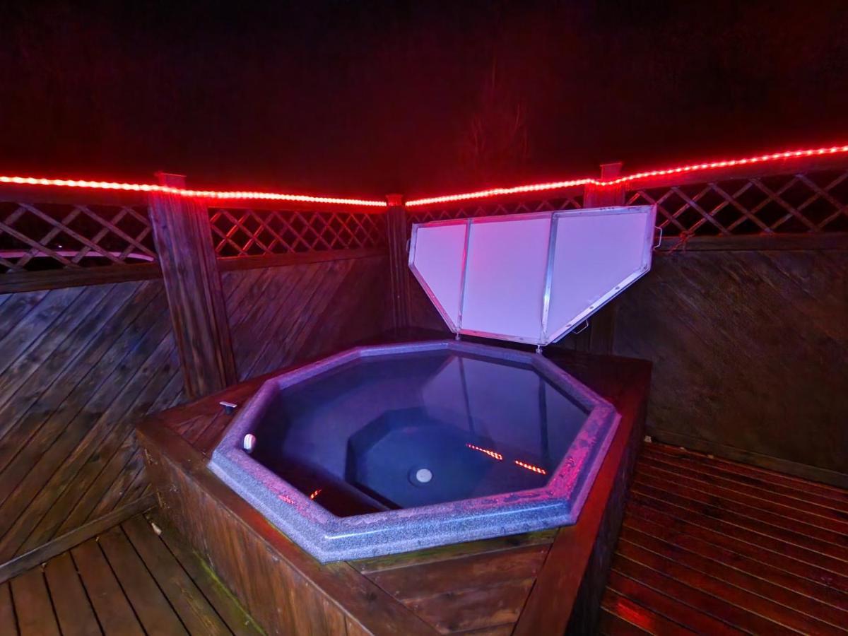 Vila Golden Circle Cabin, Hot Tub Geysir Exteriér fotografie