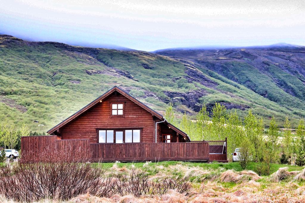 Vila Golden Circle Cabin, Hot Tub Geysir Exteriér fotografie